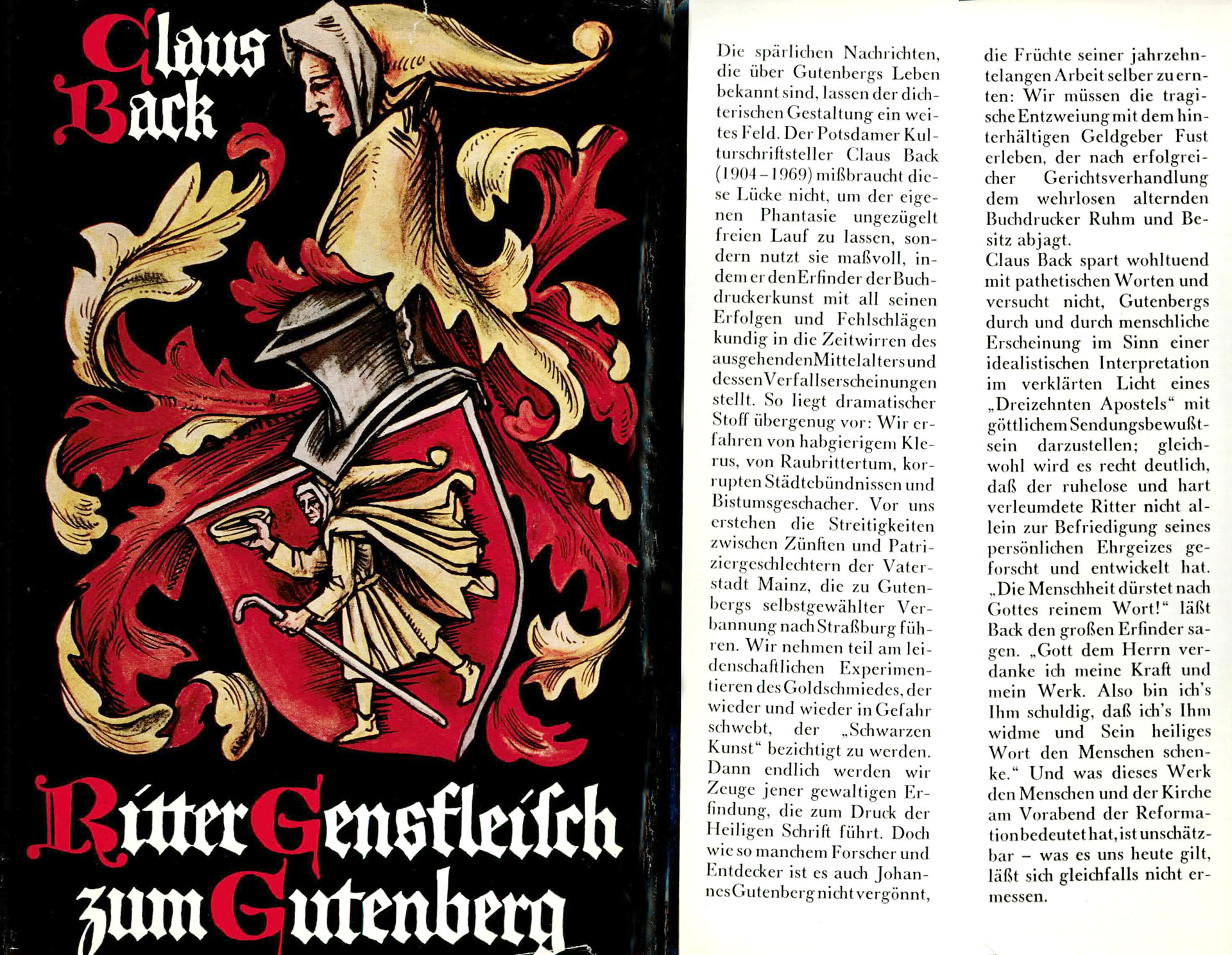 Ritter Gensfleisch zum Gutenberg - Back, Claus